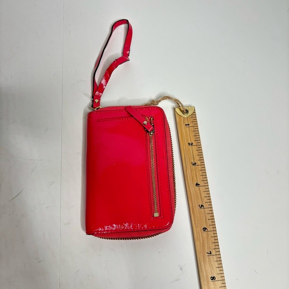 Kate spade hot pink patent leather wallet - Picture 2 of 4